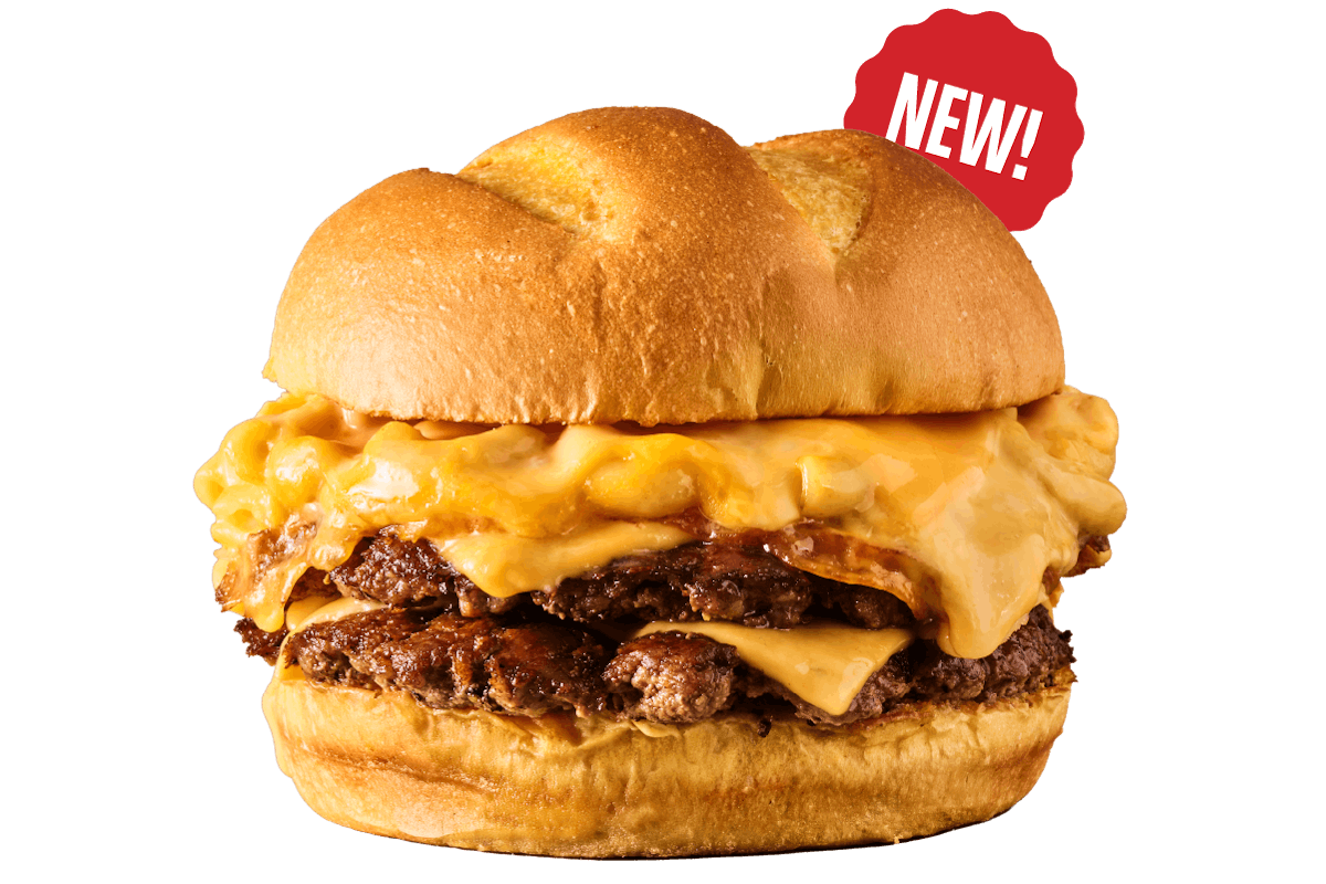 DOUBLE CHEESY MAC SMASH®